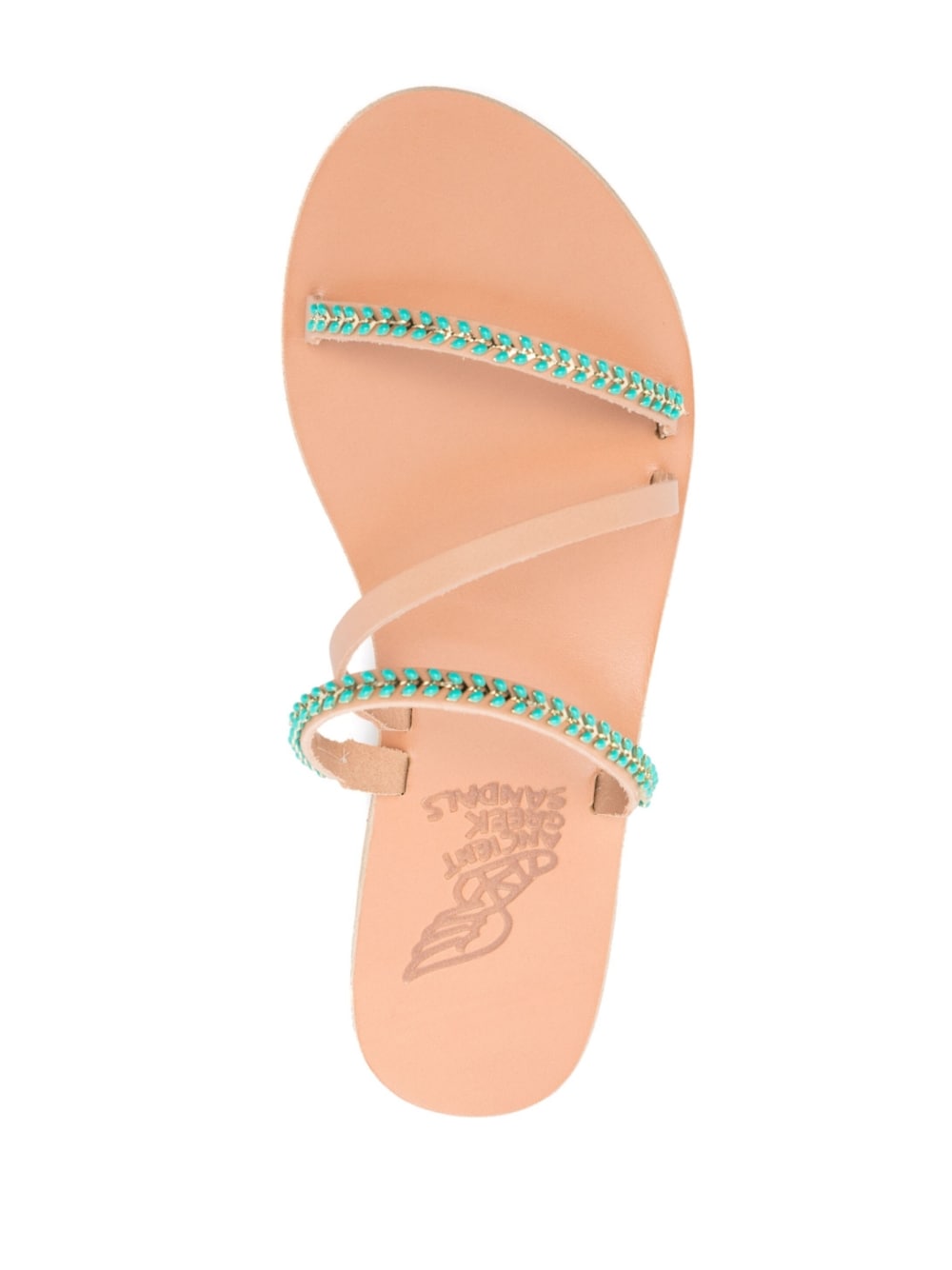 Ancient greek sandals on sale slides